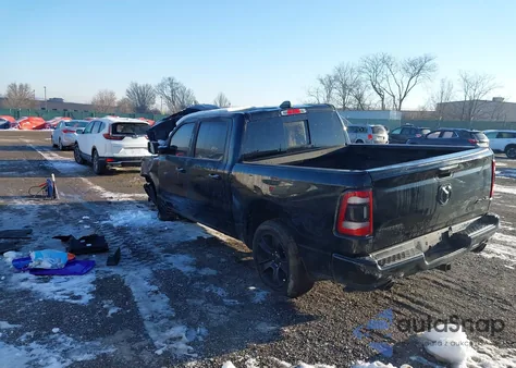 2020 Ram 1500 Big Horn 4X4 5'7 Box z USA, uszkodzony, nr VIN 1C6SRFFT7LN315380